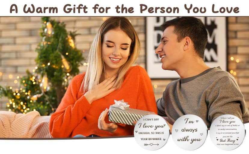 Pocket Hug Token Gifts for Men Women Boyfriend Girlfriend Valentine Gift Inspirational Gift Graduation Birthday Gift