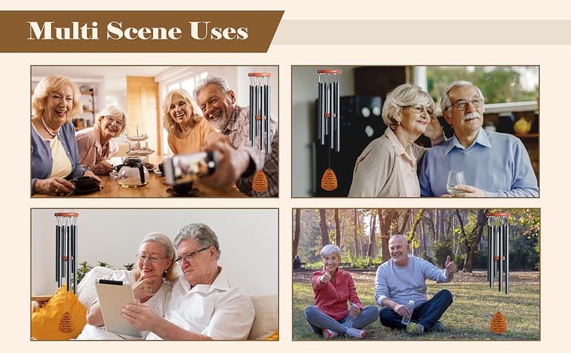 Farewell Gifts for Coworkers Moving Away Gifts for Friends Retirement Gifts for Women Men Goodbye Gifts for Coworkers Going Away Gifts for Coworkers Women Next Chapter Wind Chimes