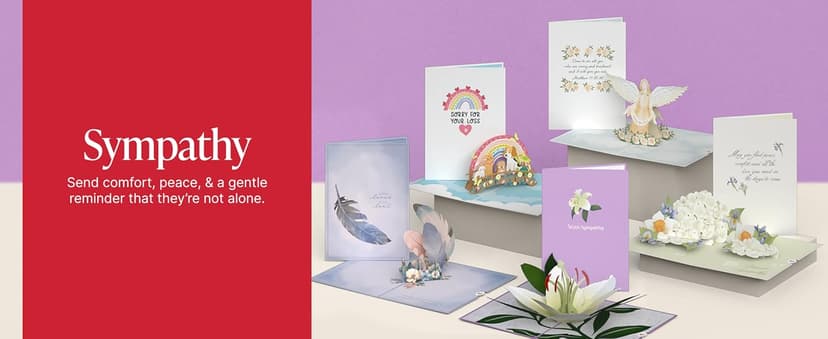 Lovepop Daisy Patch Hummingbirds Pop-Up Card, 5 X 7 Inch, Valentine's Day Gift, Cards for Mom, Thinking of You, Love Card