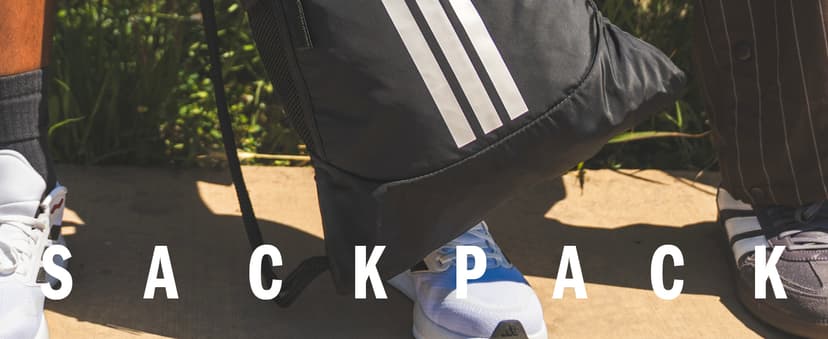 adidas Alliance Sackpack – Drawstring Backpack for Sports, Small Gym Bag