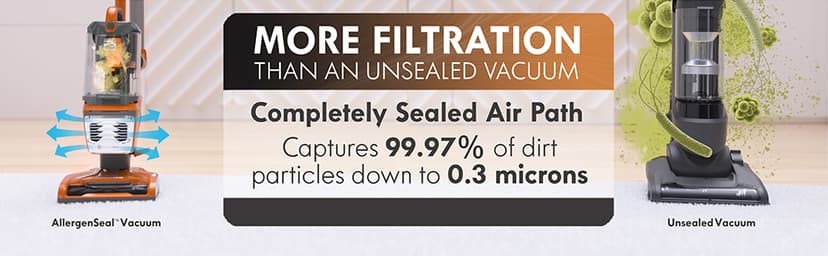 Kenmore DU4080 Featherlite Lift-Up Bagless Upright Vacuum 2-Motor Power Suction Lightweight Carpet Cleaner with HEPA Filter, 2 Cleaning Tools for Pet Hair, Hard Floor, Orange