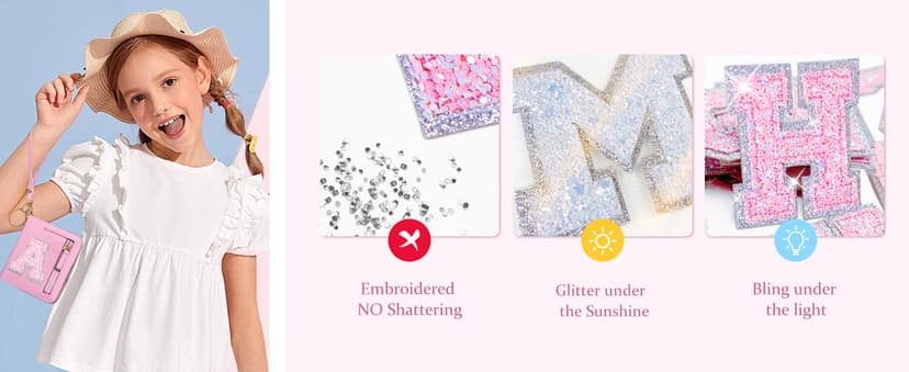 COSHAYSOO Initial RFID Girls Wallet Wristlet Christmas Stocking Stuffers Birthday Gift Ideas for 6 7 8 9 10 11 12 13 14 Year Old Girl Girly Gifts Tween Preteen Teen Preppy Trendy Stuff Pink Letter A