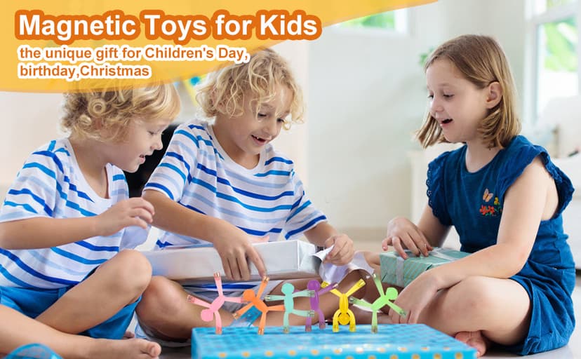 6pcs Magnetic Toys,People Figures for Kids, Adults Kids Gifts, Magnetic Men for Teens Gifts,Kids Sensory Toys