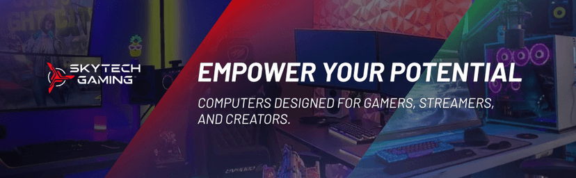 Skytech Gaming Nebula Gaming PC Desktop – AMD Ryzen 5 3600 3.6 GHz, NVIDIA GTX 1650, 500GB NVME SSD, 16GB DDR4 RAM 3200, 600W Gold PSU, 11AC Wi-Fi, Windows 11 Home 64-bit,Black