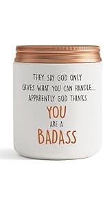 Daughter in Law Gifts - Best Birthday Christmas Mothers Day Gifts for Daughter in Law from Mother in Law or Father in Law - Funny Future DIL Sons Girlfriend Adult Candle Women Gift