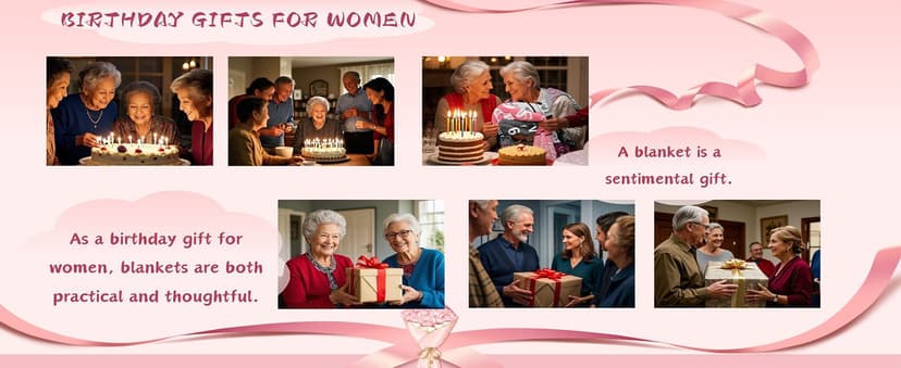 Ryubein 80th Birthday Gifts for Women, 80th Birthday Decorations for Women, 80 Year Old Birthday Gifts for Woman, Best Gifts for 80th Birthday, 1945 80th Birthday Blanket 50" X 60"