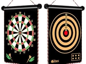 Gitus Magnetic Dart Board Indoor Outdoor Games for Kids with 12 Darts, Gifts for Teenage Boys Teen Boy Gift Ideas Gifts for Boys 8 9 10 11 12 13 14 Years Old Game Room Decor