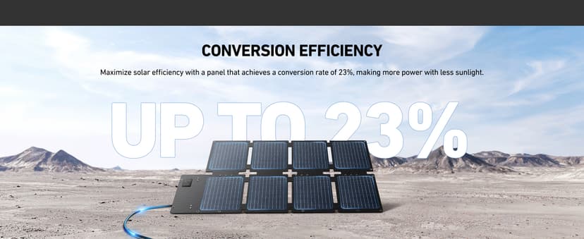 Anker Solar Generator SOLIX C300 with 60W Solar Panel, 288Wh Portable Power Station, 300W (600W Surge), LiFePO4 Battery, 140W Two-Way Fast Charging, for Outdoor Camping, Traveling, and Emergencies