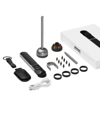 HOZO NeoRulerGO Digital Tape Measure with Laser, Smart Rechargeable Measuring Tool for Flat, Curved, Odd Shapes | Bluetooth App | Pocket Size | Cool Gadgets for Dad, Men, Husband