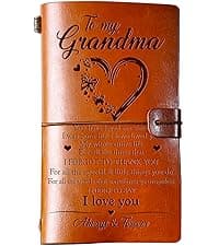 Hiipeenow Coach Appreciation Gifts for Men Women, Leather Travel Journal 140 Pages Presents, Baseball Softball Soccer Basketball Swim Football Coach Gifts, Christmas Birthday Thanksgiving