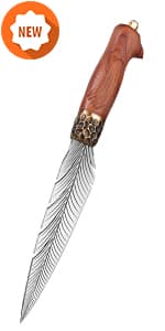 ROCOCO Viking Cleaver Knife Butcher Meat Cutting Boning Knife Hand Forged Chinese Kitchen Axe with Sheath Home Outdoor BBQ Camping Chirstmas Birthday Chirstmas Mother Father Gift Men