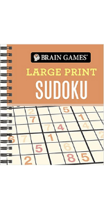 Brain Games - Word Searches - Large Print (Red) (Brain Games Large Print)