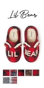 Dearfoams Women's Mama Bear Matching Family Gifts for Mom Clog