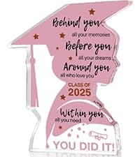 Friend Birthday Gifts for Women Friendship Best Friend Soul Sister Female Bestie BFF, Mothers Day Christmas Valentines Gifts Friends Forever Inspirational Cheer up Thank You Friend Plaque