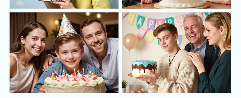 Happy Birthday Gifts for Boys 8-18 Years Old, Black Cross Necklace with Bible Verse Joshua 1:9 for Son, Grandson, Nephew, Friend