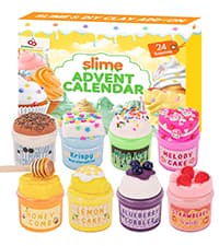Christmas Stocking Stuffers - Slime for Kids - 4 Pack Slime Balls - Toys Slime Kit Xmas Gifts for Classroom Rewards Teens Girls Boys 4 5 6 7 8 9 10 11 12 Year Old and Adults