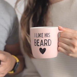 Triple Gifffted Funny Couples Gifts For Christmas, Wedding Anniversary, Engagement, Valentines Day Girlfriend Boyfriend Couple Gift, His & Hers, Bride & Groom, Him & Her, Ceramic, 380ML