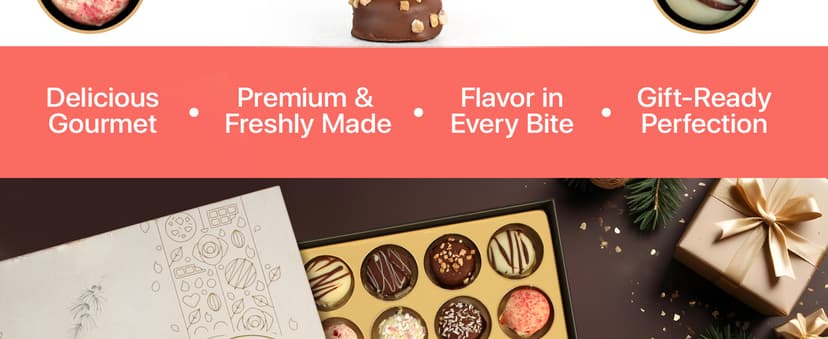 Christmas Cookie Gift Basket - 36 Gourmet Christmas Cookies | Holiday Cookies, Christmas Gift Ideas for Coworkers, Family, and friends - Made in USA