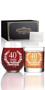 Perfectinsoy You're My Person Funny Stemless Wine Glass, Best Friend Wine Glass for Women, Perfect Birthday, Wedding, Christmas, Mother's Day Gift for Women Friend