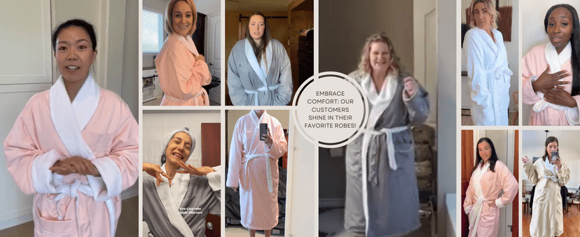 Turquaz Robes for Women - Luxury Plush Lined Bathrobe, 100% Polyester Microterry & Microfiber, Cozy & Elegant Womens Robe