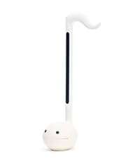 Otamatone Japanese Electronic Musical Instrument Portable Music Synthesizer from Japan by Maywa Denki Studio Award Winning, Educational Fun Gift for Children, Teens & Adults - White