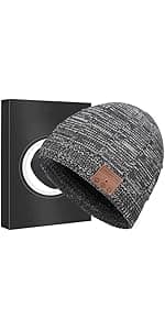 Bluetooth Beanie Headphones Hat Unique Christmas Tech Gifts
