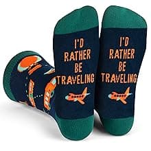 Lavley Funny Fishing and Hunting Socks for Men