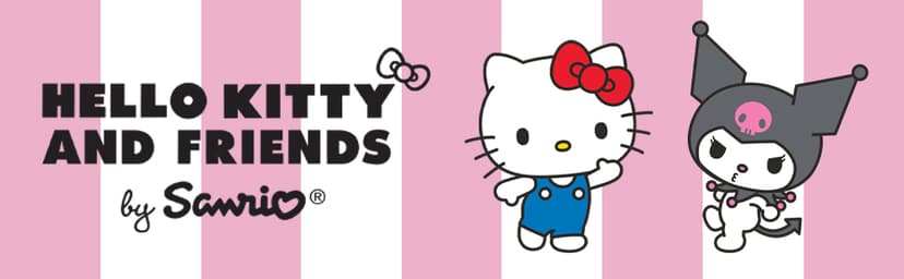 Northwest Hello Kitty Silk Touch Throw Blanket, 50" x 70", Love You Much