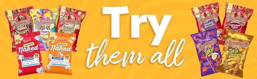 Popcornopolis Gourmet Popcorn Cone Variety Pack – Zebra, Cheddar Cheese, Caramel & Kettle Corn Popcorn, Great for Gifting & Sharing (12-Count)