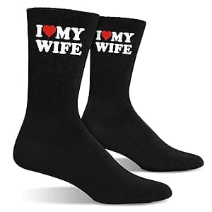 VICRAZY Birthday Gifts For Husband From Wife – Couple Gifts For Anniversary - Funny Stocking Stuffers, Christmas gifts For Him, Present for Valentine's Day, Father's Day - I Love My Wife