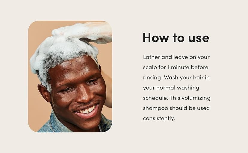 hims Thick Fix Shampoo for Men - Thickening Shampoo With Saw Palmetto and Niacinamide - No Parabens or Sulfates, Vegan and Cruelty Free - Fresh Eucalyptus Grove, 2 pack, 6.4oz