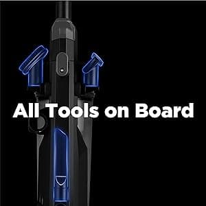 Eureka Lightweight Powerful Upright Vacuum Cleaner for Carpet and Hard Floor, PowerSpeed, New Model,Blue,black/New Model