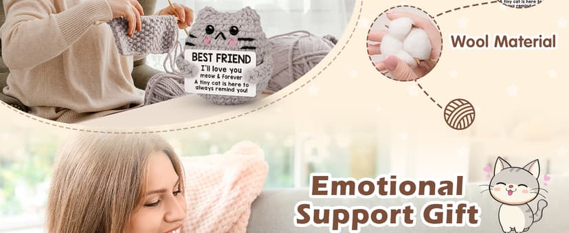 Best Friend Friendship Gifts for Women Men, Birthday Gifts for Friends Female Male Girls,Back to School Friend Desk Home Fall Decor Christmas Stocking Stuffers