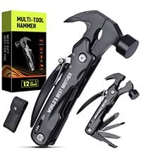 Gifts for Brother on Christmas - Brother Gifts, Brothers Gift from Sister - Fathers Day Birthday Gift for Brothers - Christmas Brother’s Presents, Multitool Hammer
