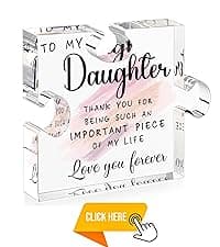 LukieJac Sister Gifts from Sister - Unique Sister Birthday Acrylic Puzzle-Shaped Plaque Desk Decorations Present for Sister Thanksgiving Christmas Wedding from Sister Brother