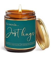 UAREHIBY Happy Birthday Candle Gifts for Women,Unique Best Friend Birthday Gifts for Her,Sister,Funny Birthday Gifts for Men,Mom,Dad,Bestie Present,16 18 21 30 40 50 60 Bithday Gifts, Brown