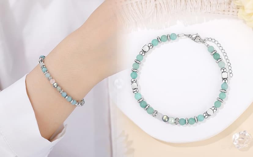 𝗚𝗶𝗳𝘁𝘀 𝗳𝗼𝗿 𝗪𝗼𝗺𝗲𝗻 𝗠𝗼𝗼𝗻𝘀𝘁𝗼𝗻𝗲 𝗔𝗺𝗮𝘇𝗼𝗻𝗶𝘁𝗲 𝗕𝗿𝗮𝗰𝗲𝗹𝗲𝘁𝘀, New Beginnings Retirement Christmas Graduation Birthday Good Luck Gifts for Women Mom Grandma Sister Coworkers Friends