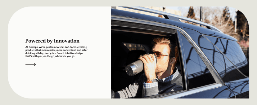 Contigo Byron Vacuum-Insulated Stainless Steel Travel Mug with Leak-Proof Lid Reusable Coffee Mug or Water Bottle BPA-Free 16oz Licorice Keeps Beverages Hot for 6 Hours or Cold for 12 Hours