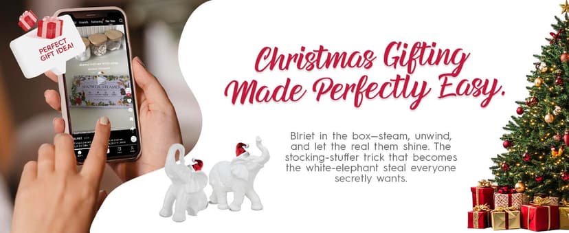 Shower Steamers Aromatherapy BLRIET 8 Pack Gifts for Women, Birthday Christmas White Elephant Gifts Stocking Stuffers for Adults Her Mom Him Home Spa Gym Natural Essential Oil Self Care Relaxation