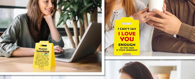 MBL Funny Office Decor Accessories - Answer Desk Rates, Gag Fun Cubicle Decoration Plaque Sign Gifts for Women Men Coworker Teammate Teacher Employee Bosses Appreciation Boss Day White Elephant