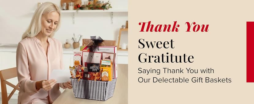 Broadway Basketeers Gift Basket Snack Gifts for Women, Men, Families, College Teacher – Delivery for Birthday, Appreciation, Thank You, Corporate, Get Well Soon Care Package