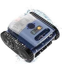 (2025 Upgrade) Pool Vacuum for Inground Pools, Robotic Pool Cleaner, Wall Climbing Pool Cleaner, Cleans Pool Floors, Drain & Walls & Waterline, Cleaning Up to 2100 Sq.ft, 180 Min