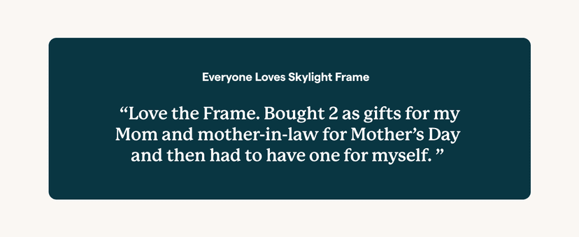Skylight Frame – WiFi Digital Picture Frame Customer Support, Touch Screen Digital Photo Frame with Easy Setup, Photo Gifts for Parents and Grandparents - 10 Inch Black