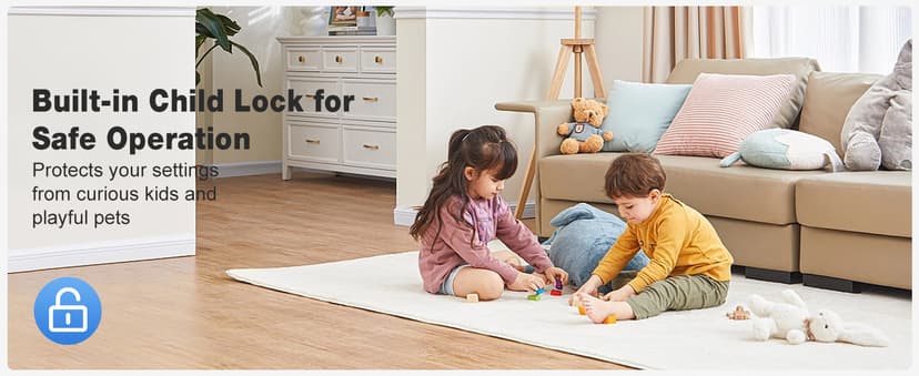 KNKA Air Purifier for Home Bedroom Large Room Up to 3,500 Ft², HEPA Air Cleaner with Washable Pre-Filter, AHAM VERIFIDE, AQI Display, ECO Mode, Pet Mode for Pets, Allergies, Dust, Pollen, APH4000