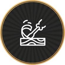 Whiskey Stones Gift Set by Royal Reserve – Artisan Crafted Reusable Chilling Rocks for Scotch – Stocking Stuffer for Men - Bourbon Gifts for Husband Dad Boyfriend Guy