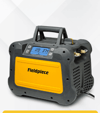 Fieldpiece VP67 Vacuum Pump – 6 CFM, 1/2 HP DC Motor, RunQuick Oil Change System – Portable - Professional HVAC Tool - A2L Compatible