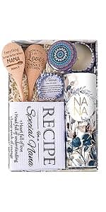 Mothers Day Gifts For Grandma, Grandmother Birthday Christmas Gifts Ideas from Grandkids, Granddaughter, Grandson - Best Grandma Gift Basket
