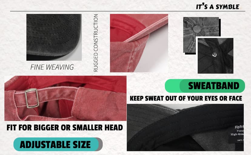 Birthday Gifts for Him Her, Ideal Gifts for Men Women, Vintage Hat