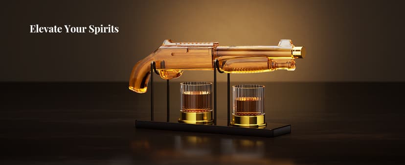 Whiskey Decanter Sets with 2 Glasses for Men Dad, The Wine Things Unique Gift for fathers day, Husband, Boyfriend, Anniversary Day Birthday Gift Ideas, Cool Drinking Accessories for Home Bar Party