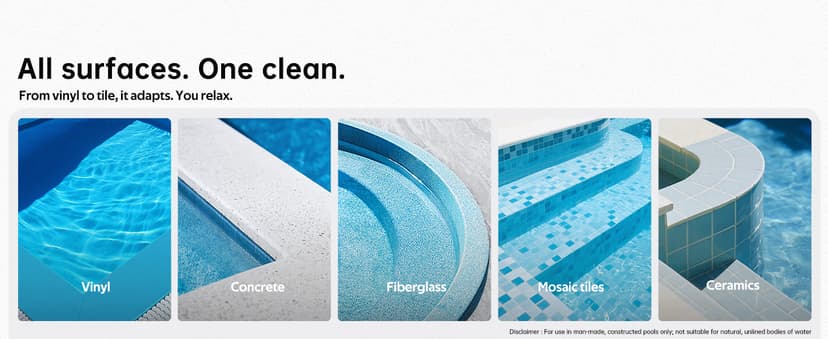 (2025 Upgrade) iGarden Pool Cleaner K36, Cordless Pool Vacuum Robot for Inground & Above Ground Pools, Smart Navigation, 220 Min Runtime, Touchscreen, Self-Parking, Cleans Floor, Wall & Waterline